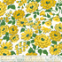Fabric Windham Yellow Blooming Meadow Merry-Go-Round by the Quarter Yard 54788-2