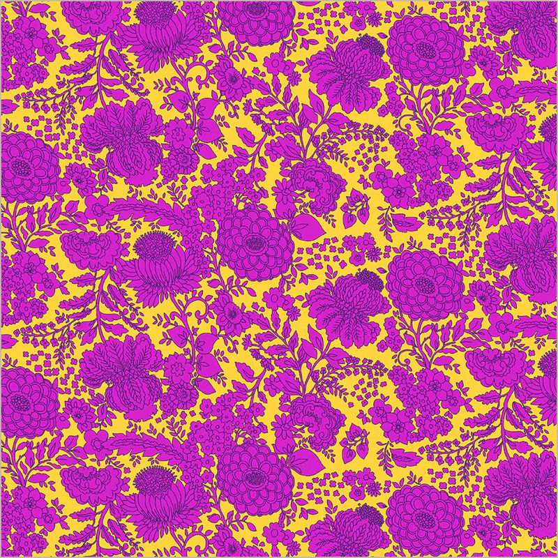 Fabric Windham Yellow Kim Sweet Talk by the Quarter Yard 54901-9