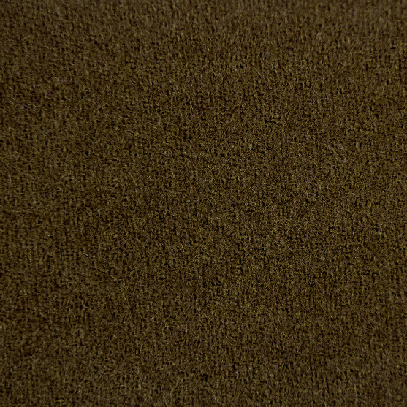 A close-up texture shot of a dark brown loop-pile carpet or fabric swatch.