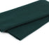 Dark green fabric on a white background