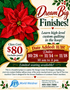 Dream Big Finishes! Quilting Class 10/28, 11/14 or 11/18