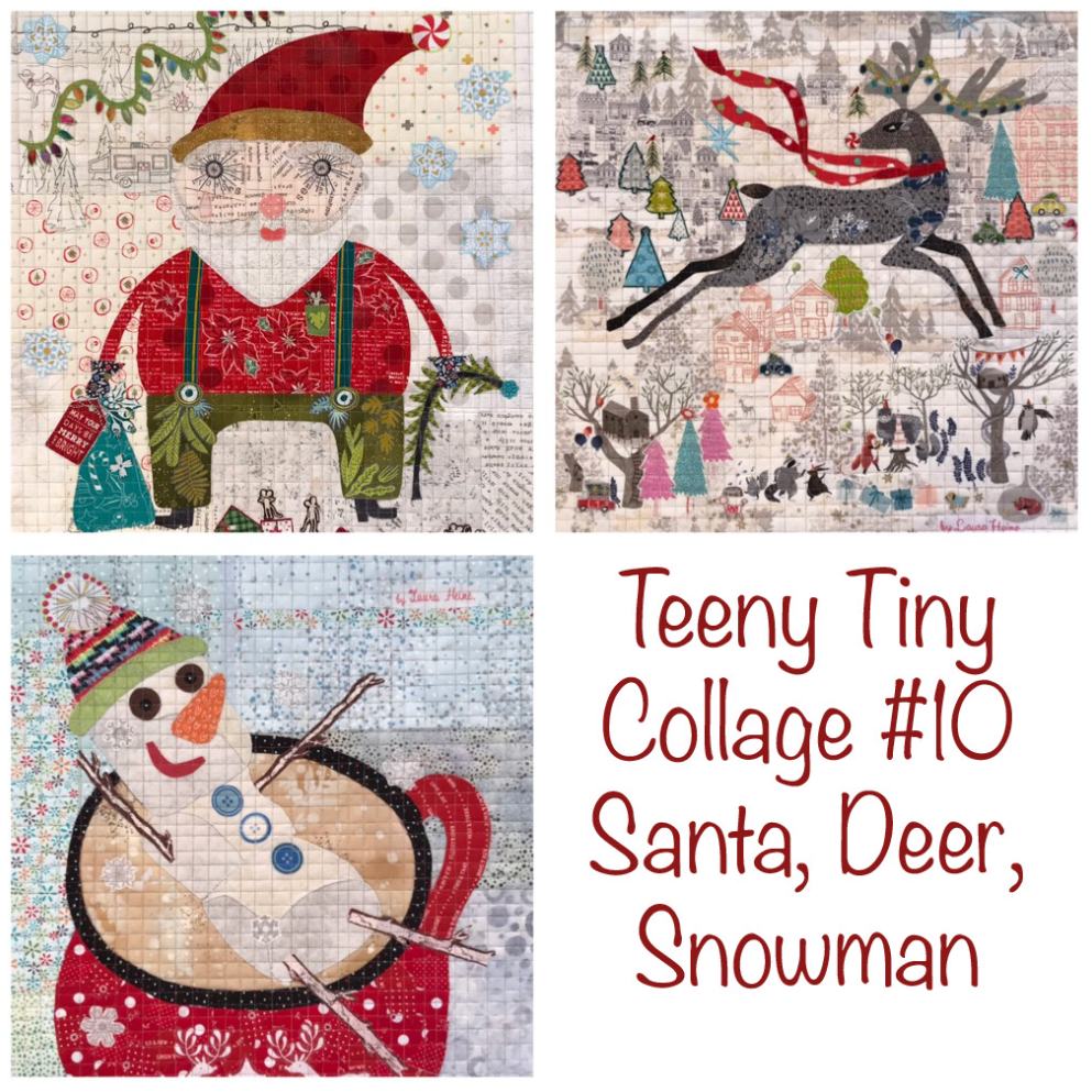 Fiberworks Teeny Tiny Collage Pattern Collection Group #10 LHFW-TT10
