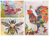 Fiberworks Teeny Tiny Collage Pattern Collection Group #6 LHFW-TT6