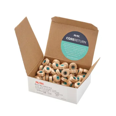 Fil-Tec Magna-Glide Classic Colored Style L Prewound 60wt Embroidery Bobbins 72pc Box Light Tan