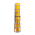 Fil-tec Clear Glide Bright Gold Class 15 / Size A Prewound Embroidery Bobbins 8pc Tube 13323 for Sale at World Weidner