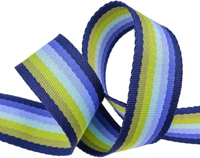 FreeSpirit Fabrics Tula Pink Floral Reef Smooth Sailing 1.5" Webbing Marine