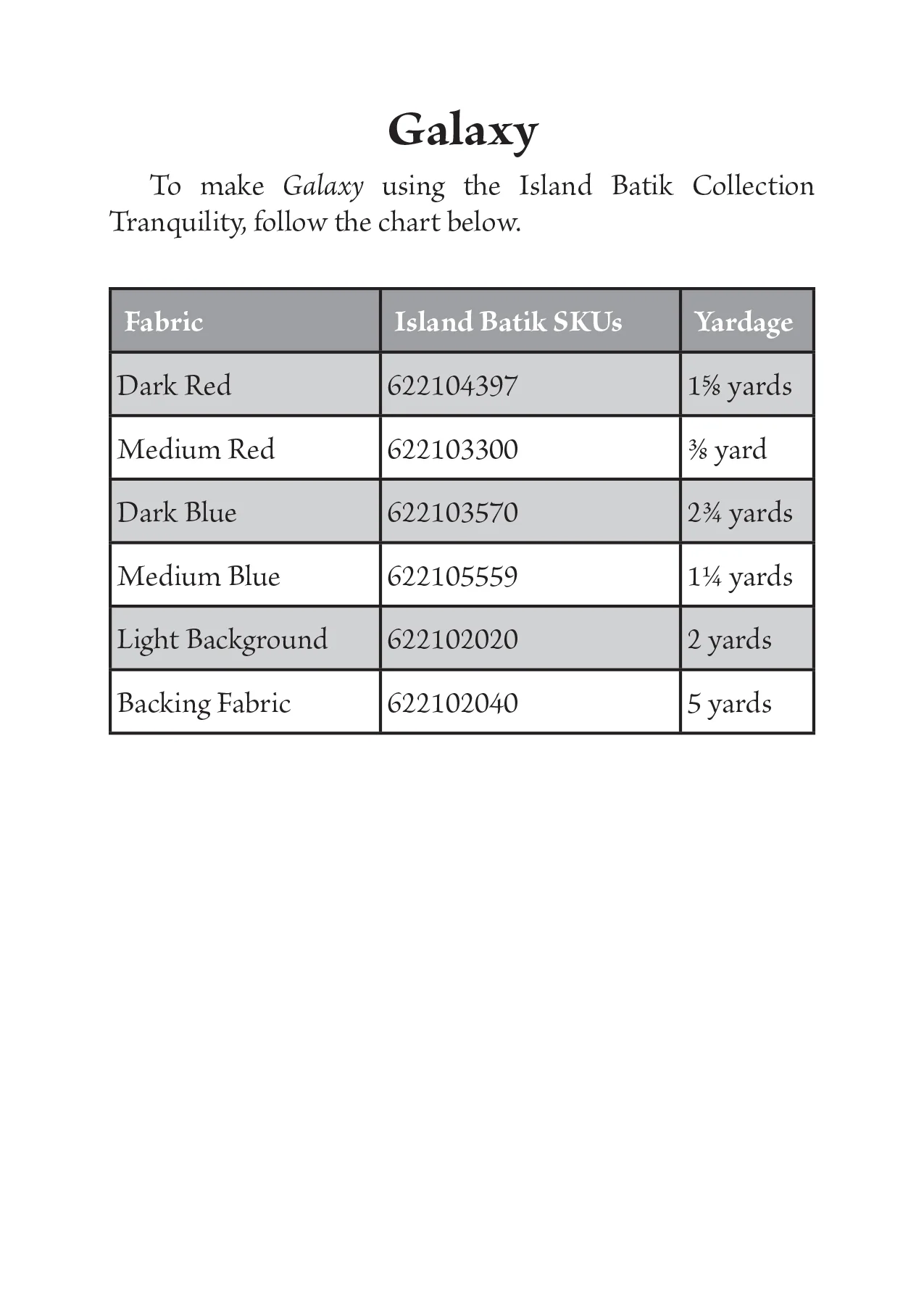 Studio 180 Design Galaxy Quilting Pattern DTP045 for Sale at World Weidner
