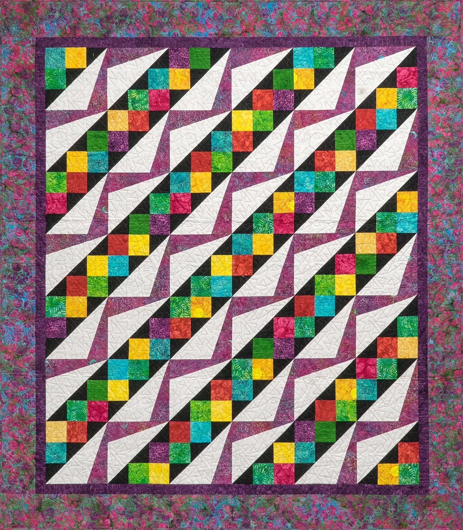 Studio 180 Design Electric Pixel Quilting Pattern MOD031 for Sale at World Weidner