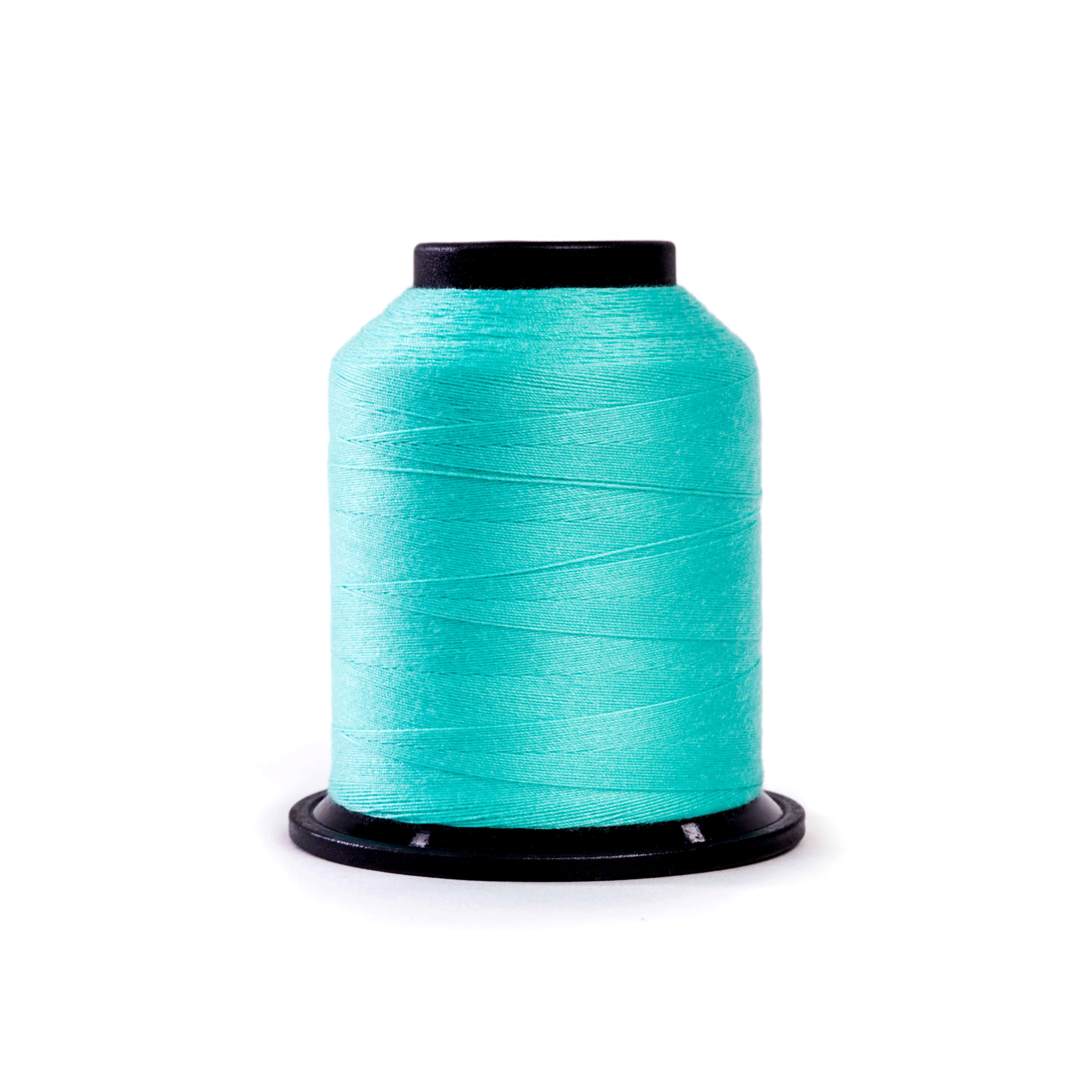Grace Company Finesse Classic Quilting Thread Solid 1100yd Cone Baja Blue 8592