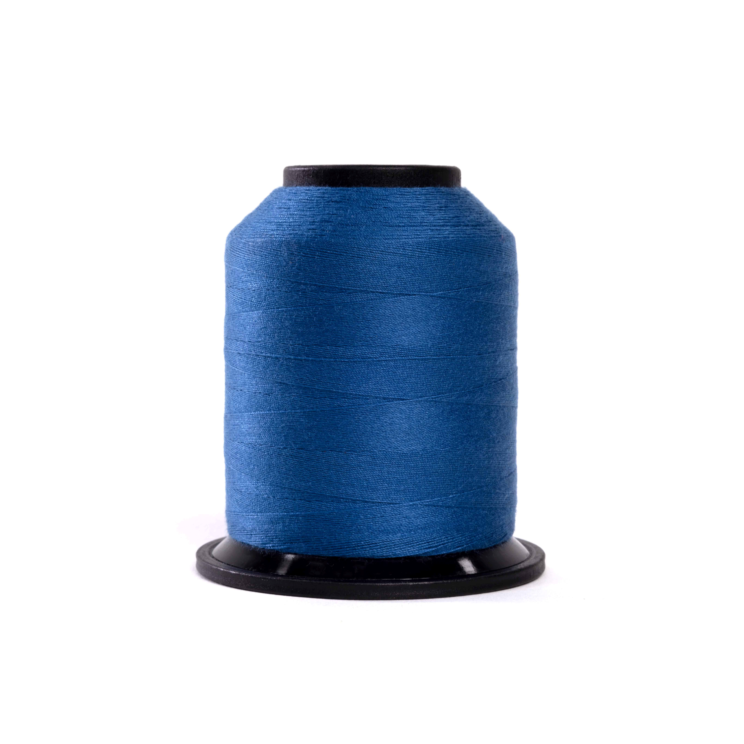 Grace Company Finesse Classic Quilting Thread Solid 1100yd Cone Blue Sapphire 3298