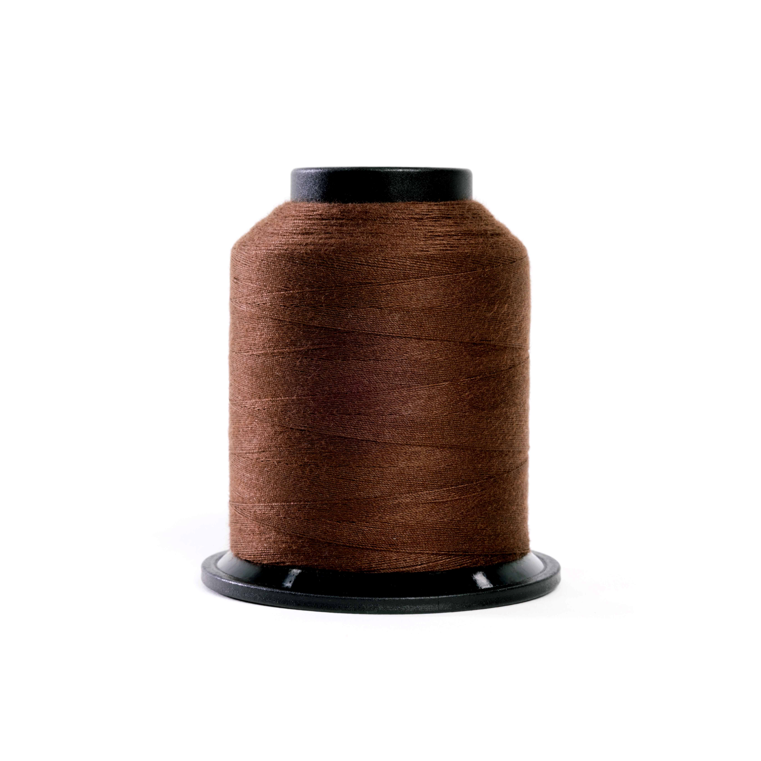 Grace Company Finesse Classic Quilting Thread Solid 1100yd Cone Brownie 8596