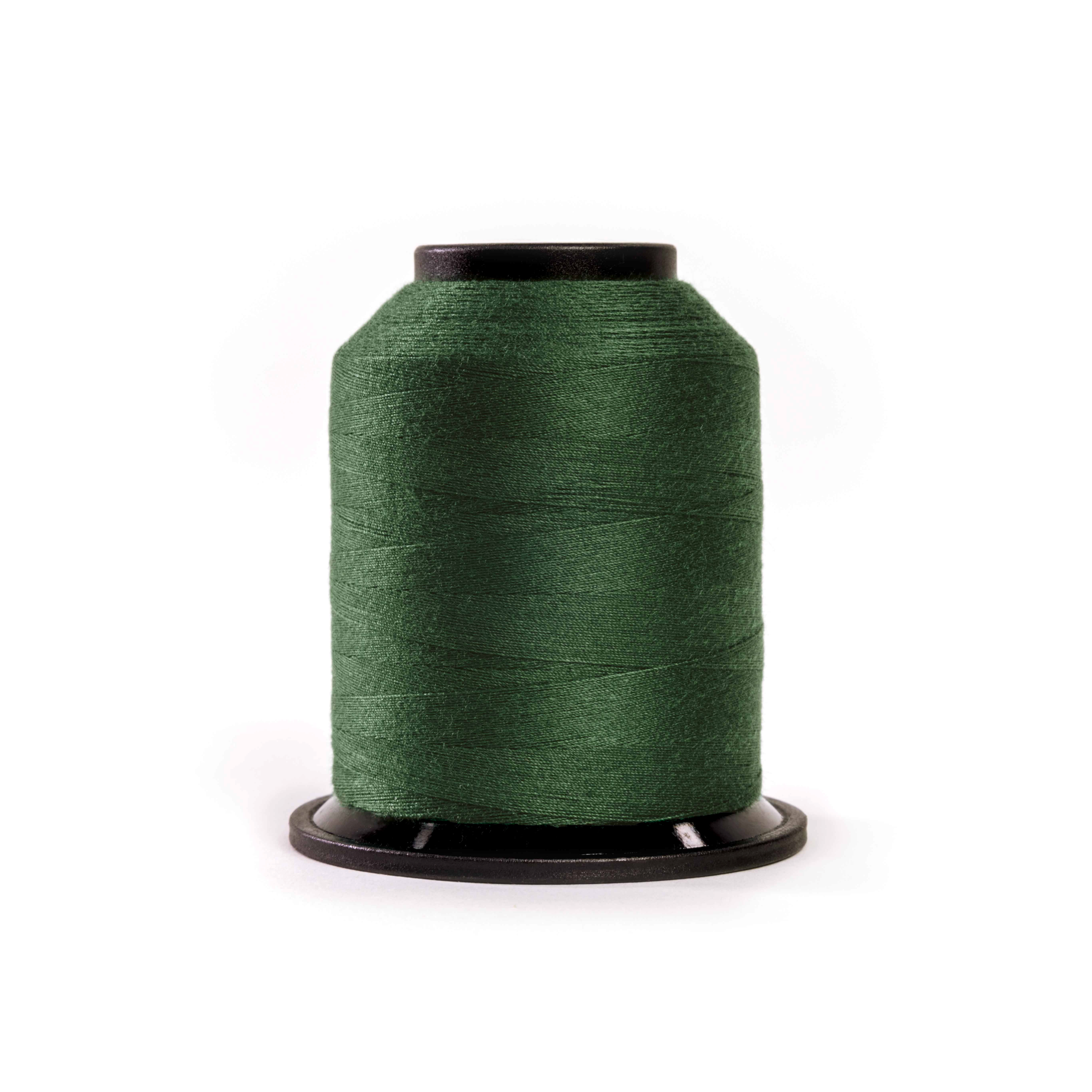 Grace Company Finesse Classic Quilting Thread Solid 1100yd Cone Evergreen 8574