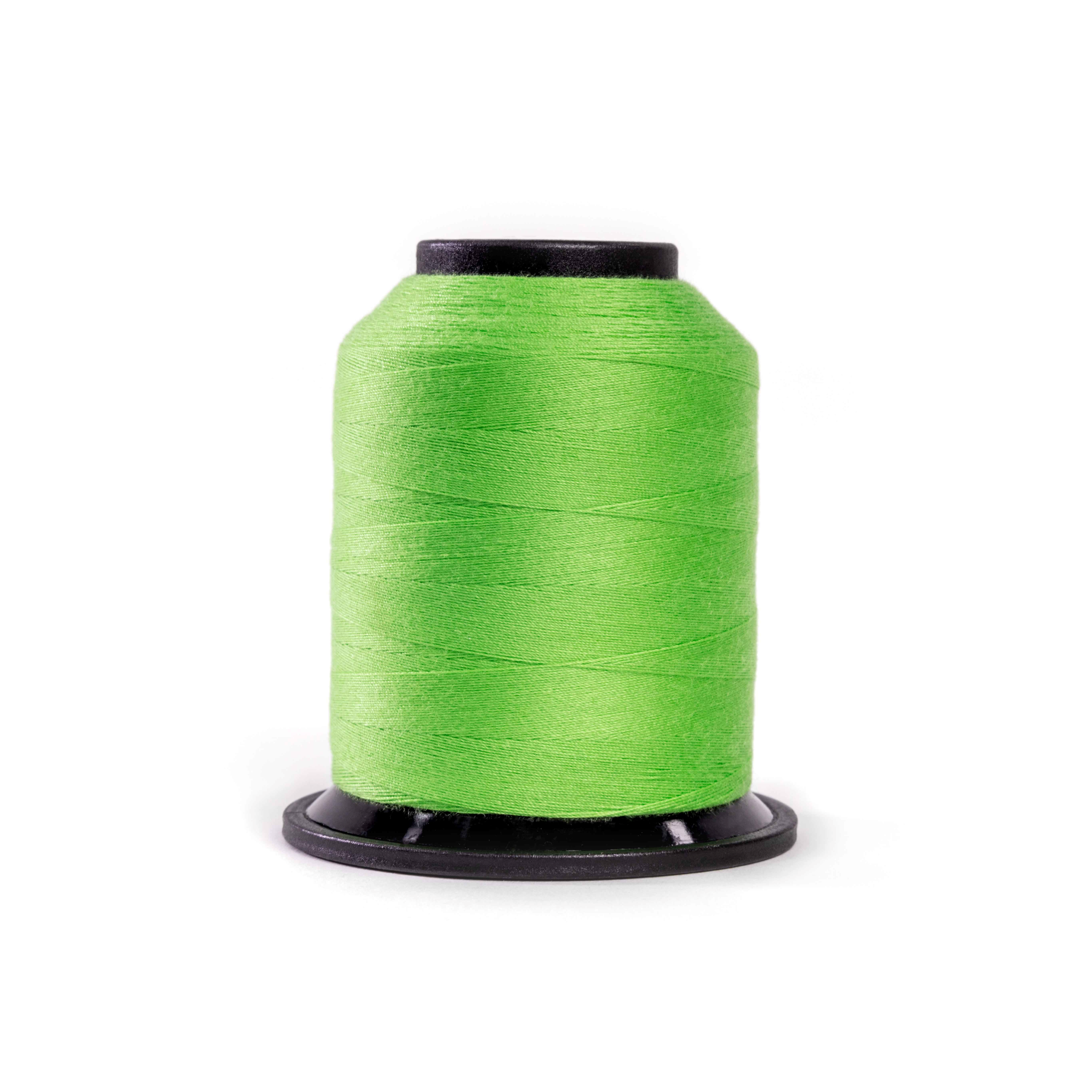 Grace Company Finesse Classic Quilting Thread Solid 1100yd Cone Leafy Green 3297