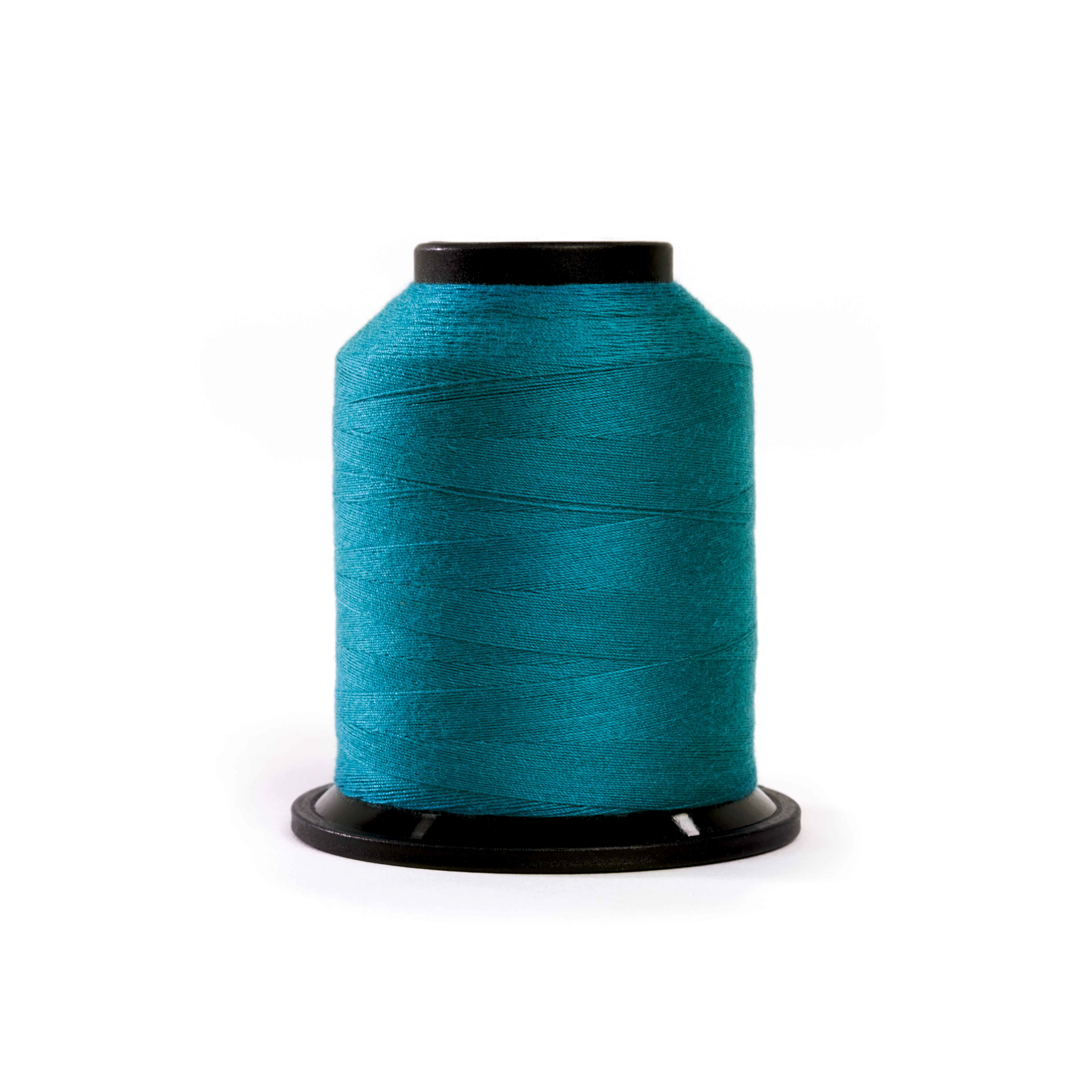 Grace Company Finesse Classic Quilting Thread Solid 1100yd Cone Peacock 8591