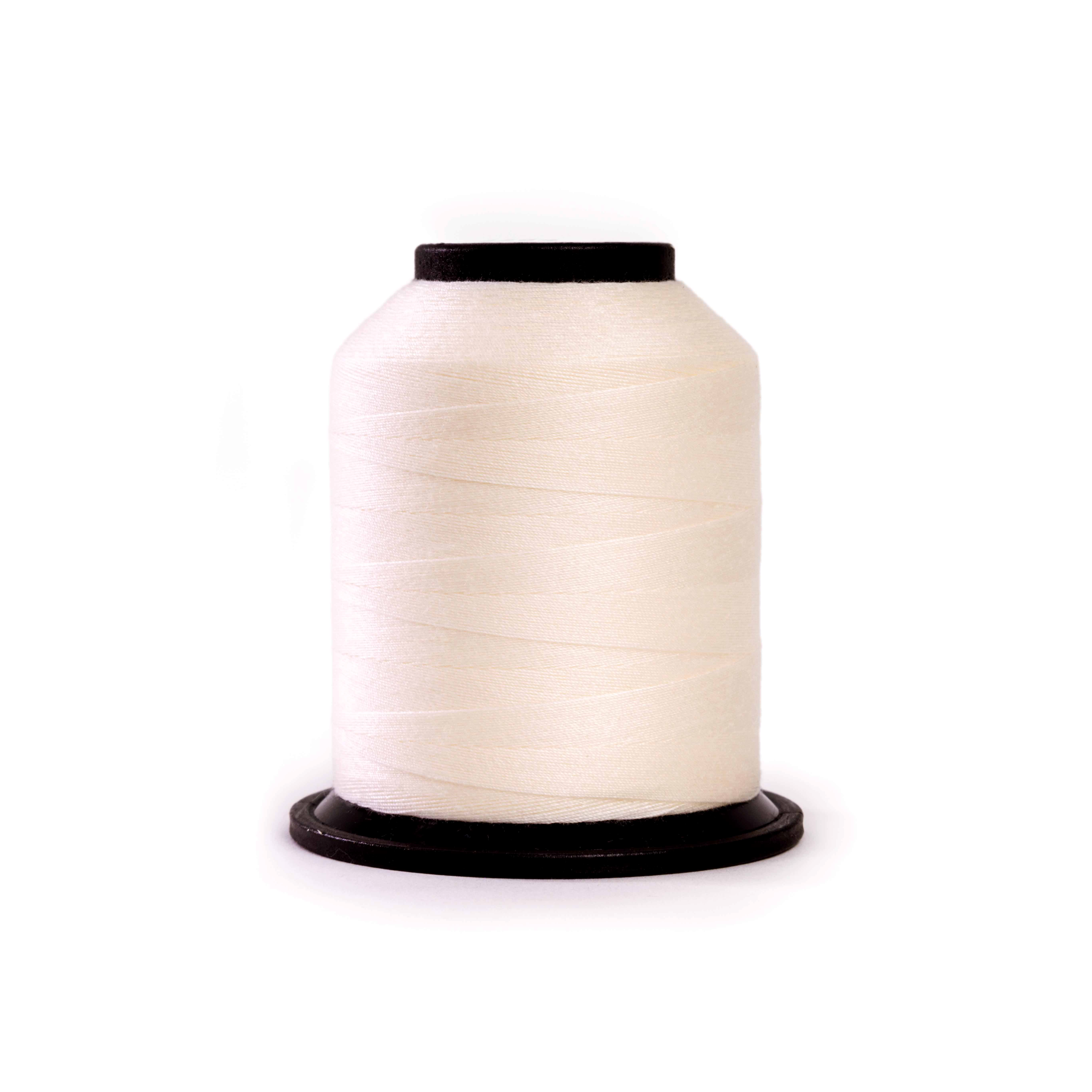 Grace Company Finesse Classic Quilting Thread Solid 1100yd Cone Pearl White 3284