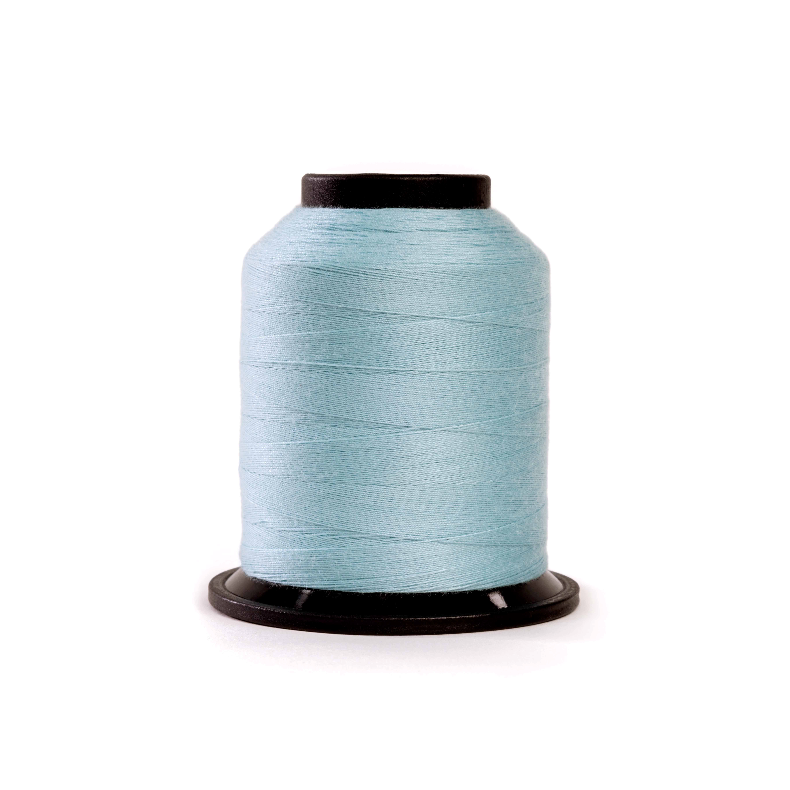 Grace Company Finesse Classic Quilting Thread Solid 1100yd Cone Robin Egg 8587