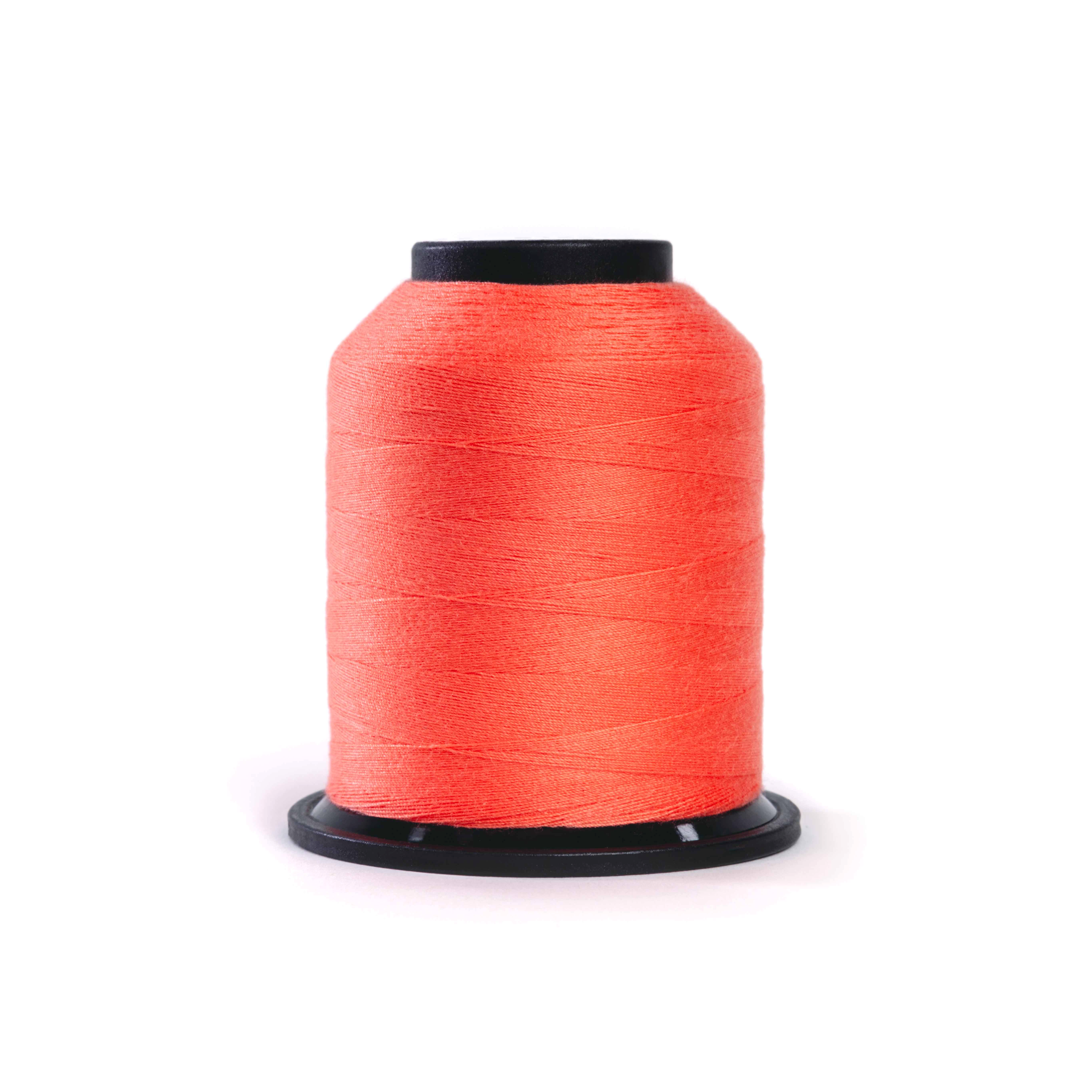 Grace Company Finesse Classic Quilting Thread Solid 1100yd Cone Terracotta Orange 5123