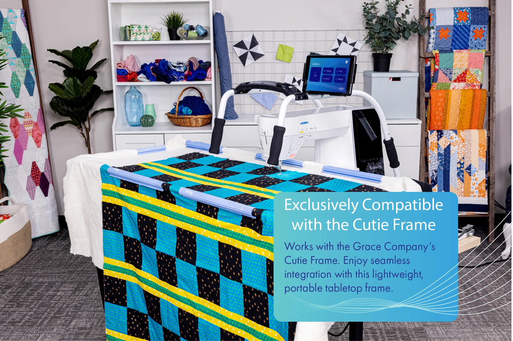 Grace Company QuiltMotion X Foundations Automated Quilting System for Domestic Machines 19140