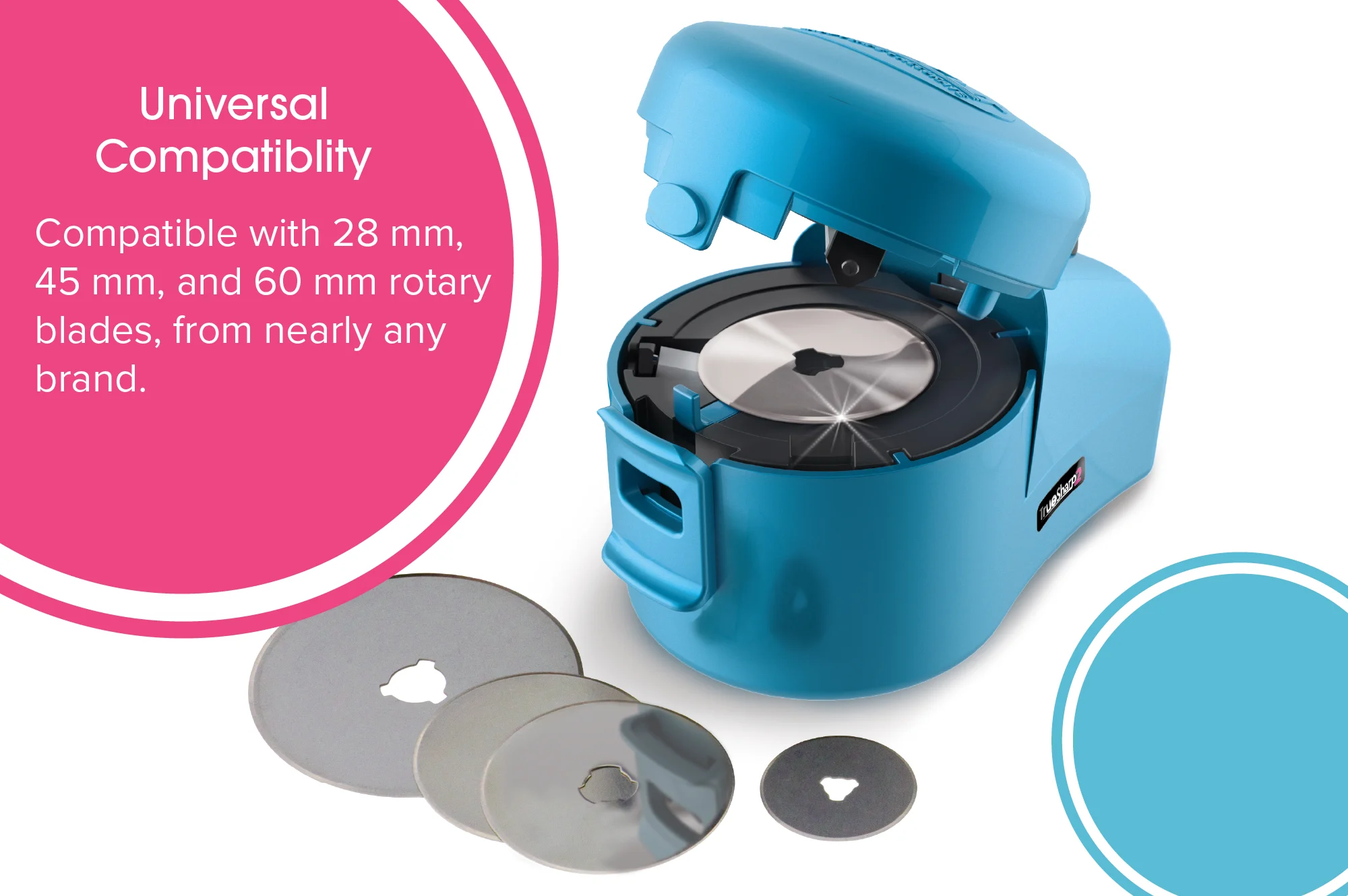 Grace Company TrueCut TrueSharp 2 Power Rotary Blade Sharpener 21018