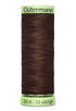 Spool of Gutermann thread on a white background