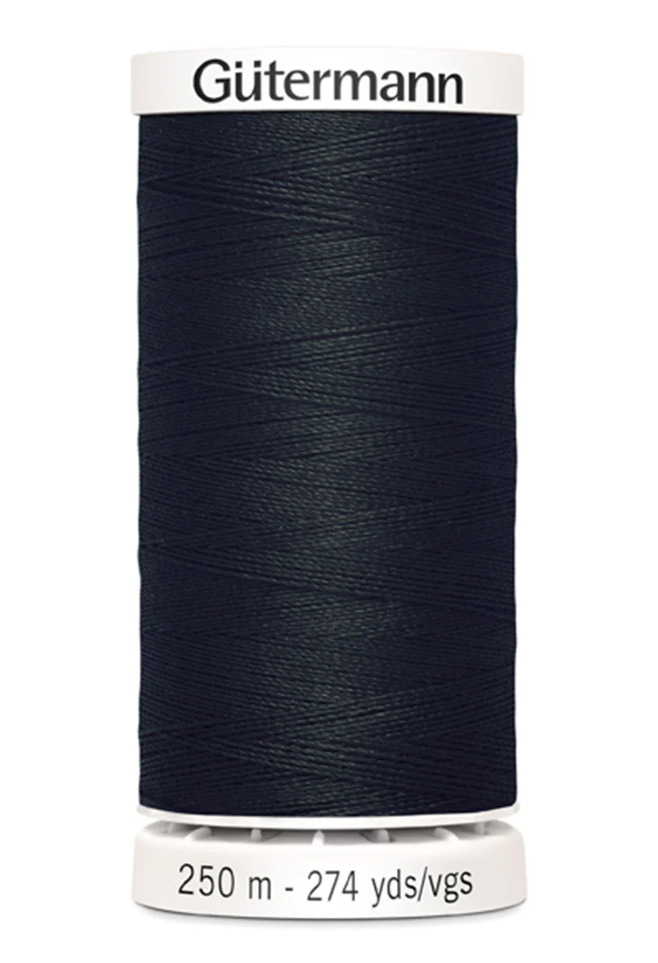 Gutermann Sew-All Universal Polyester Sewing Thread 250m Spool 50wt Black 729914-010