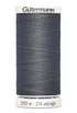 Spool of Gutermann thread on a white background
