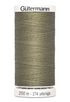 Spool of Gutermann thread on a white background