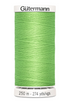Spool of Gutermann thread on a white background