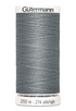 Spool of Gutermann thread on a white background