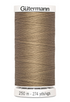 Spool of Gutermann thread on a white background