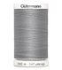 Spool of Gutermann thread on a white background