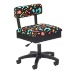 Arrow Sewing Height Adjustable Hydraulic Sewing Chair Black Sewing Notions Fabric H7013B for Sale at World Weidner