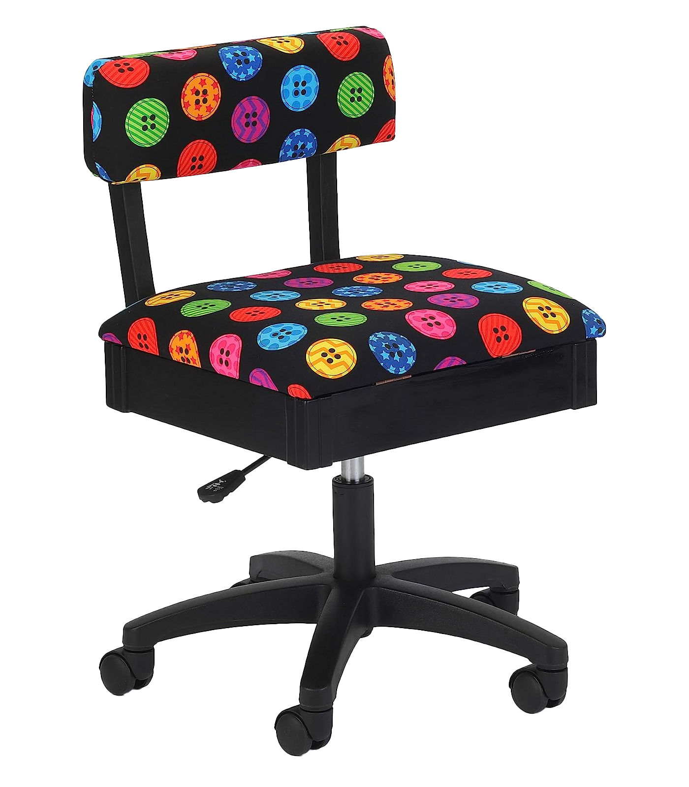 Arrow Sewing H8013 Bright Buttons Hydraulic Sewing Chair