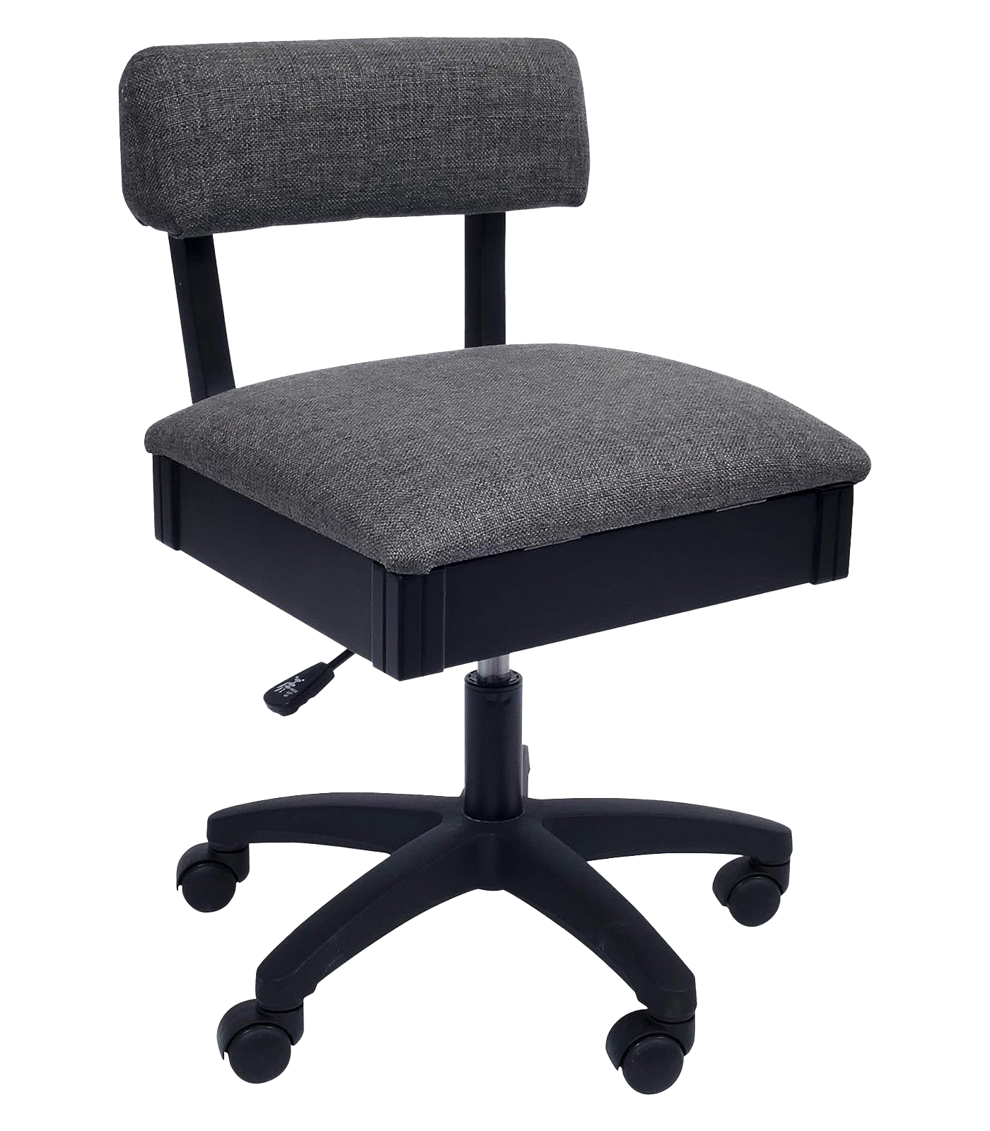 Arrow Sewing Height Adjustable Hydraulic Sewing Chair H8123 Lady Gray for Sale at World Weidner