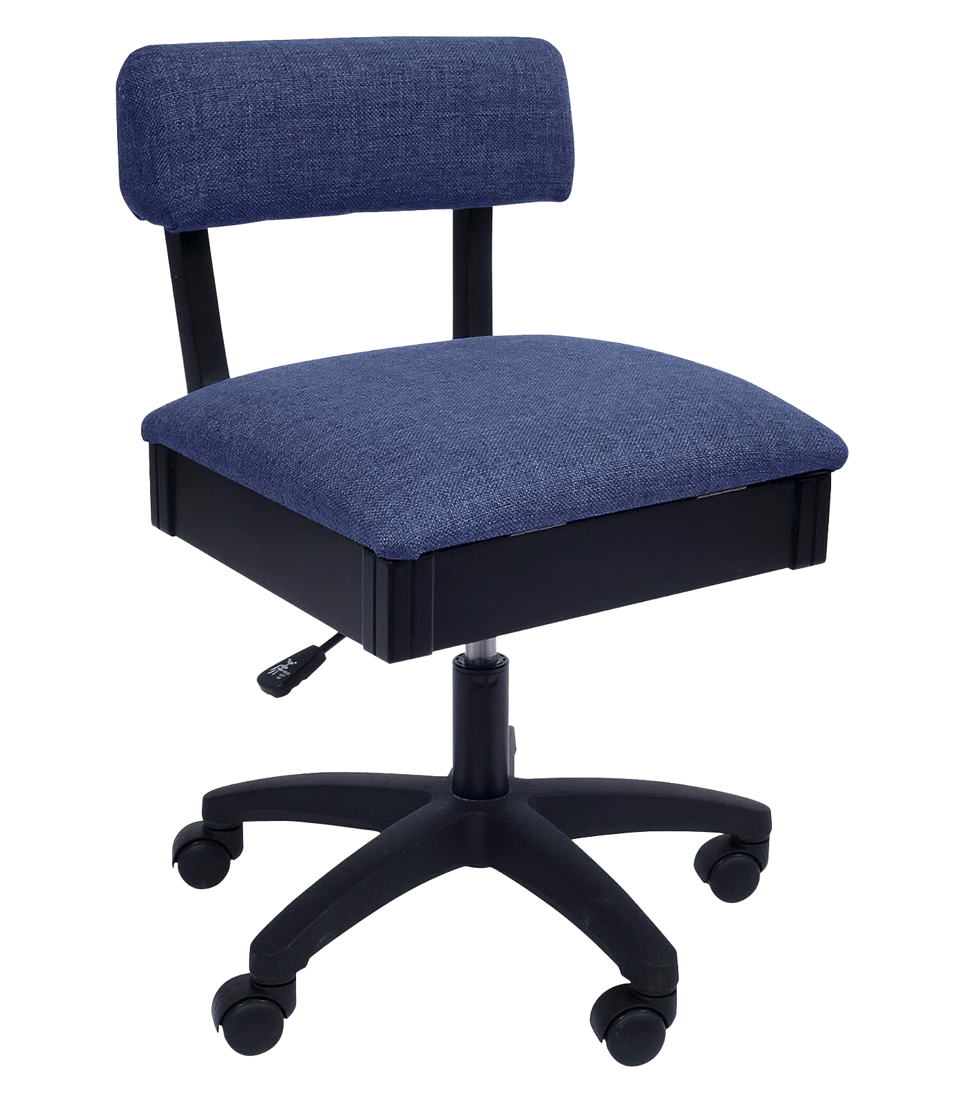 Arrow Sewing Height Adjustable Hydraulic Sewing Chair H8130 Duchess Blue for Sale at World Weidner