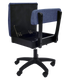 Arrow Sewing Height Adjustable Hydraulic Sewing Chair H8130 Duchess Blue for Sale at World Weidner