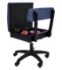 Arrow Sewing Height Adjustable Hydraulic Sewing Chair H8130 Duchess Blue for Sale at World Weidner