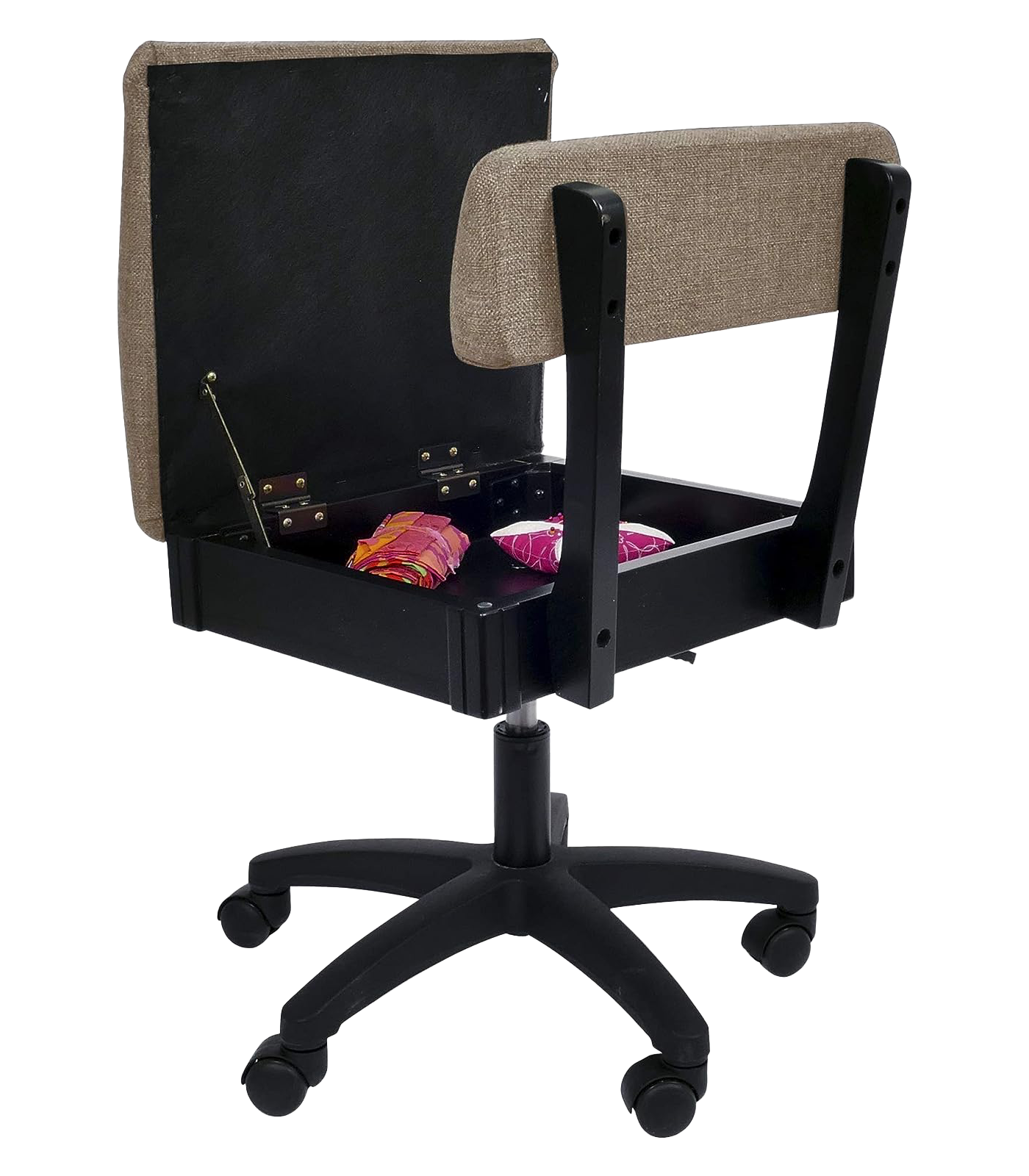 Arrow Sewing Height Adjustable Hydraulic Sewing Chair H8140 Princess Hazel for Sale at World Weidner