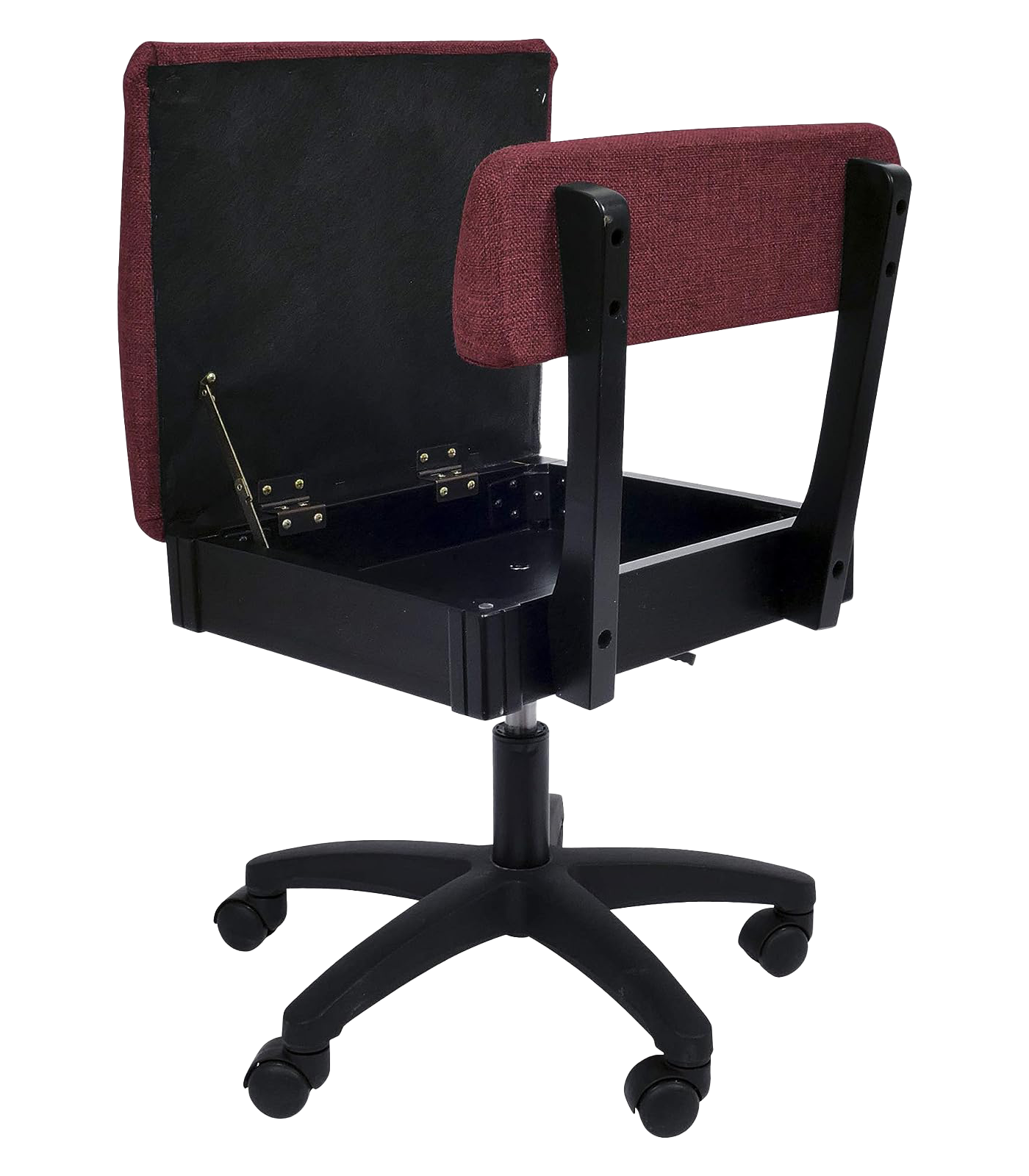 Arrow Sewing Height Adjustable Hydraulic Sewing Chair H8150 Crown Ruby for Sale at World Weidner