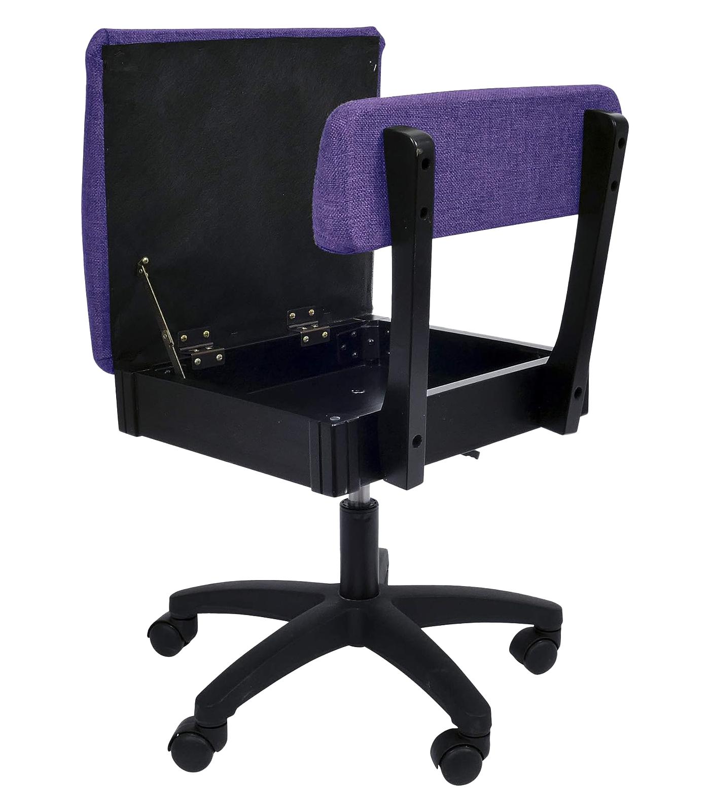 Arrow Sewing Height Adjustable Hydraulic Sewing Chair H160 Royal Purple for Sale at World Weidner