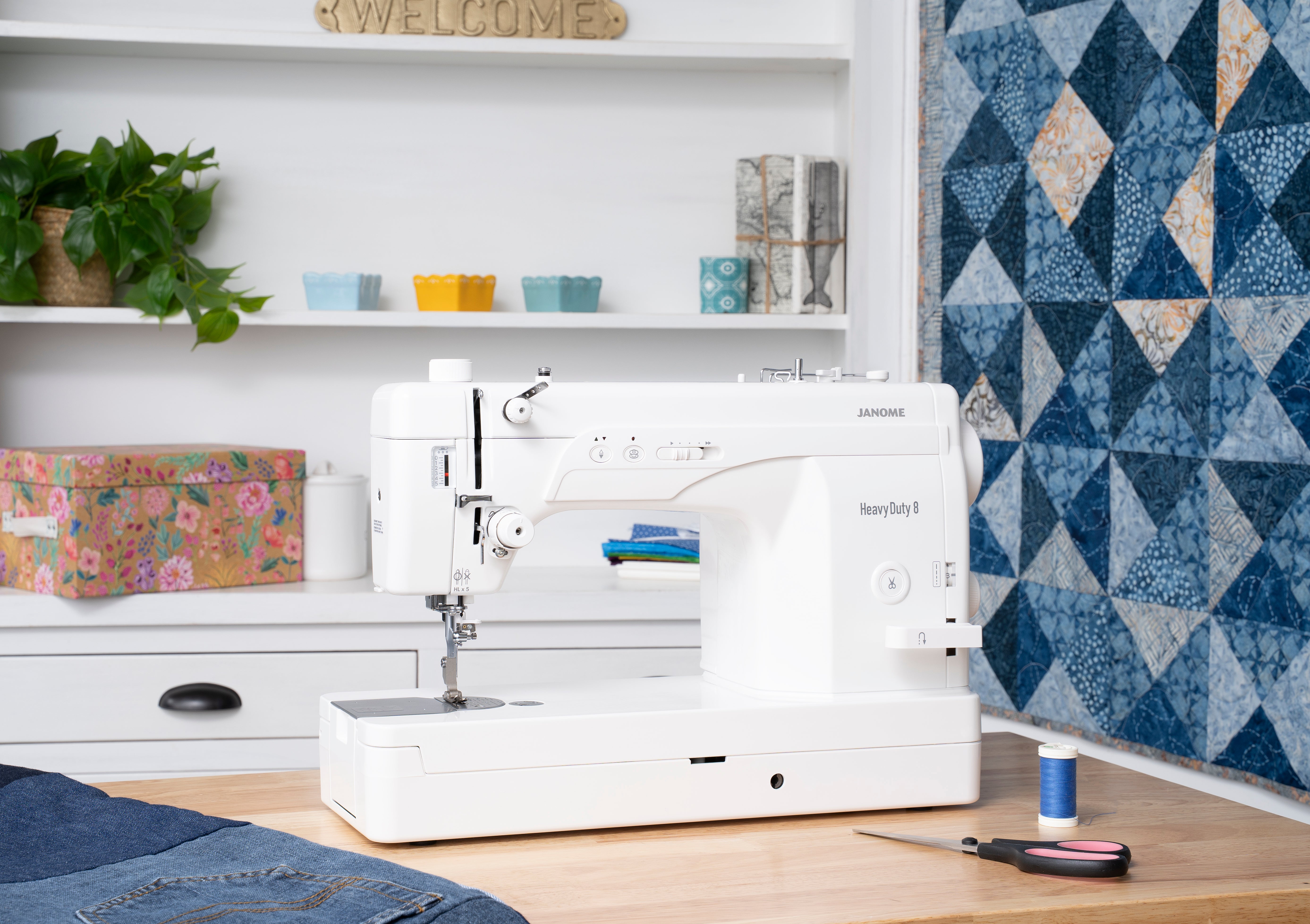 Janome HD8 High Speed Straight Stitch Sewing Machine