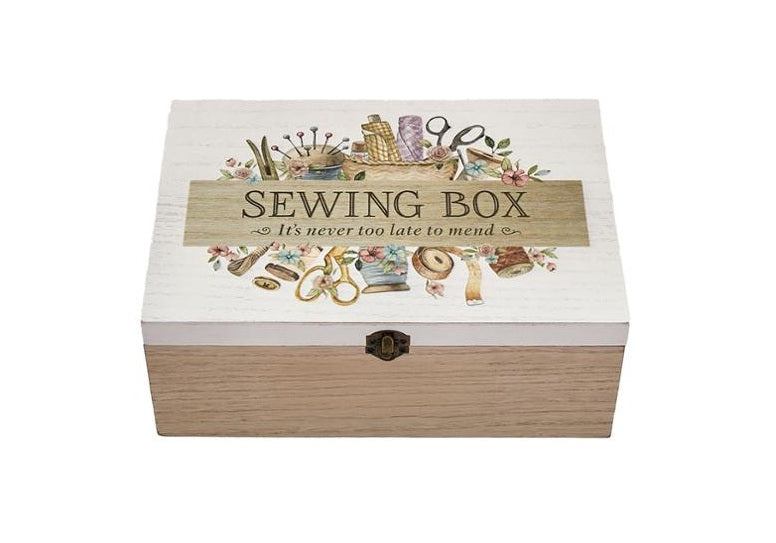 HTL Wooden Sewing Box G001-TN017