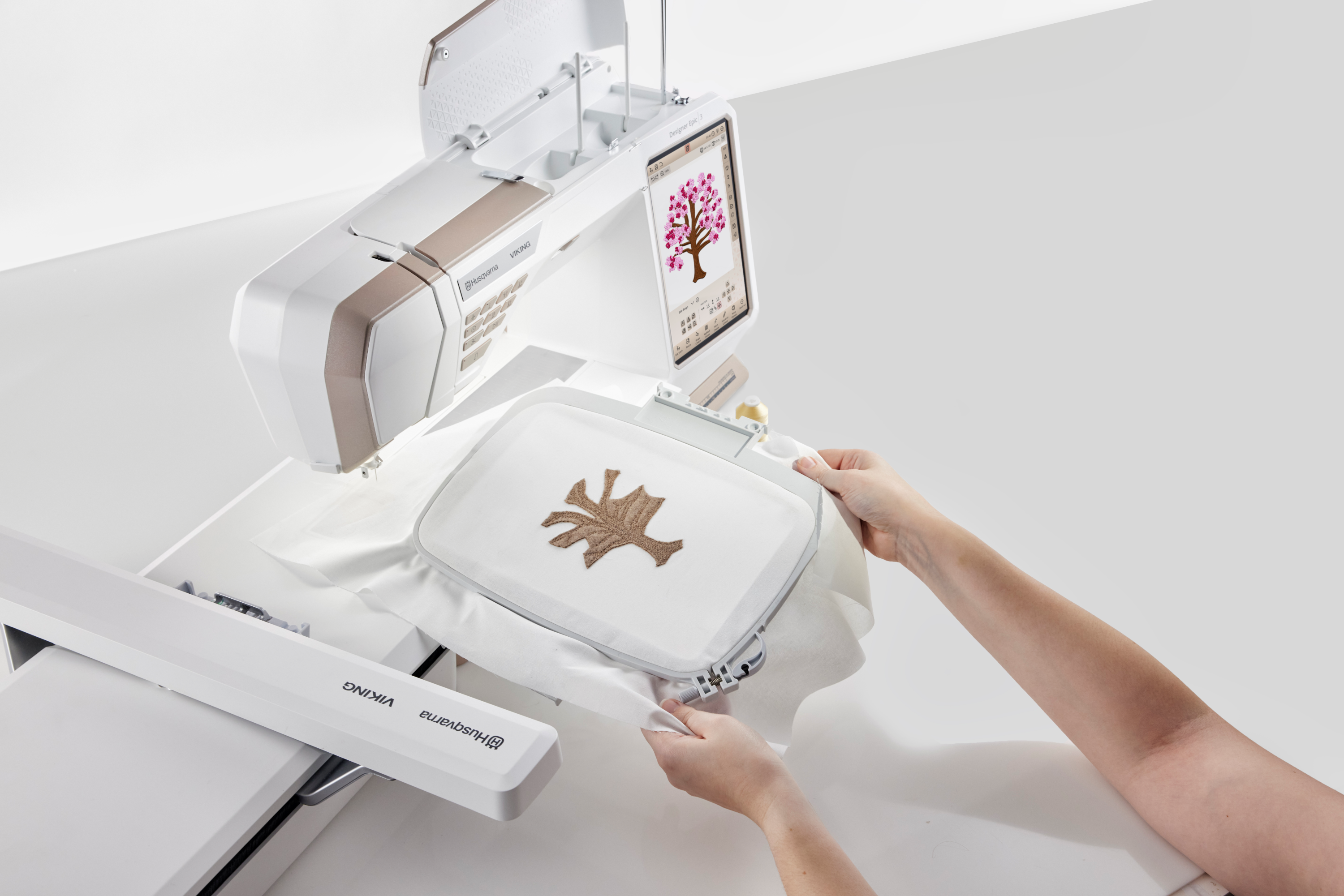 Husqvarna Viking Designer Epic 3 Sewing and Embroidery Machine