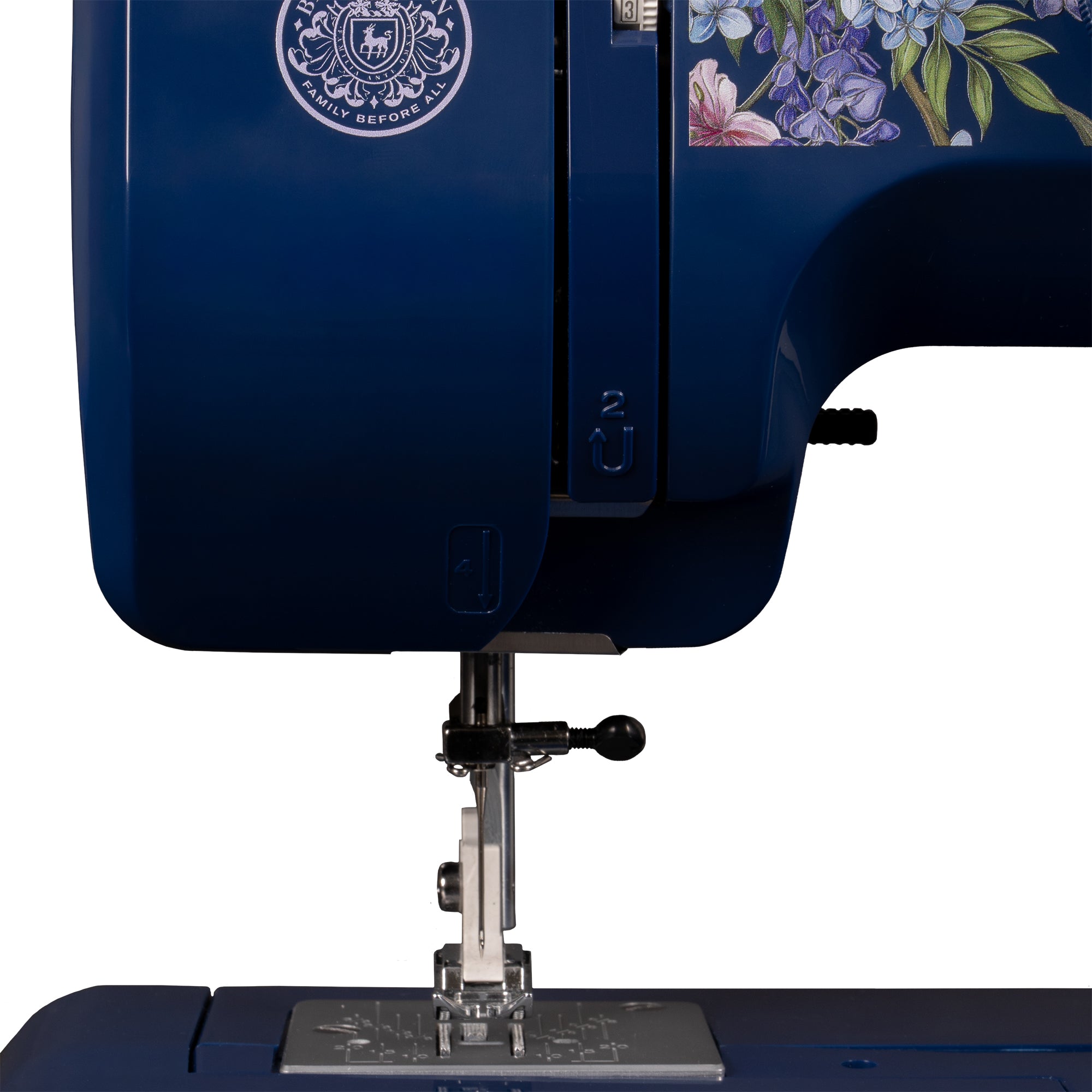 Janome Wisteria Promenade Easy-to-Use 15-Stitch Sewing Machine Officially Licensed Bridgerton Collection