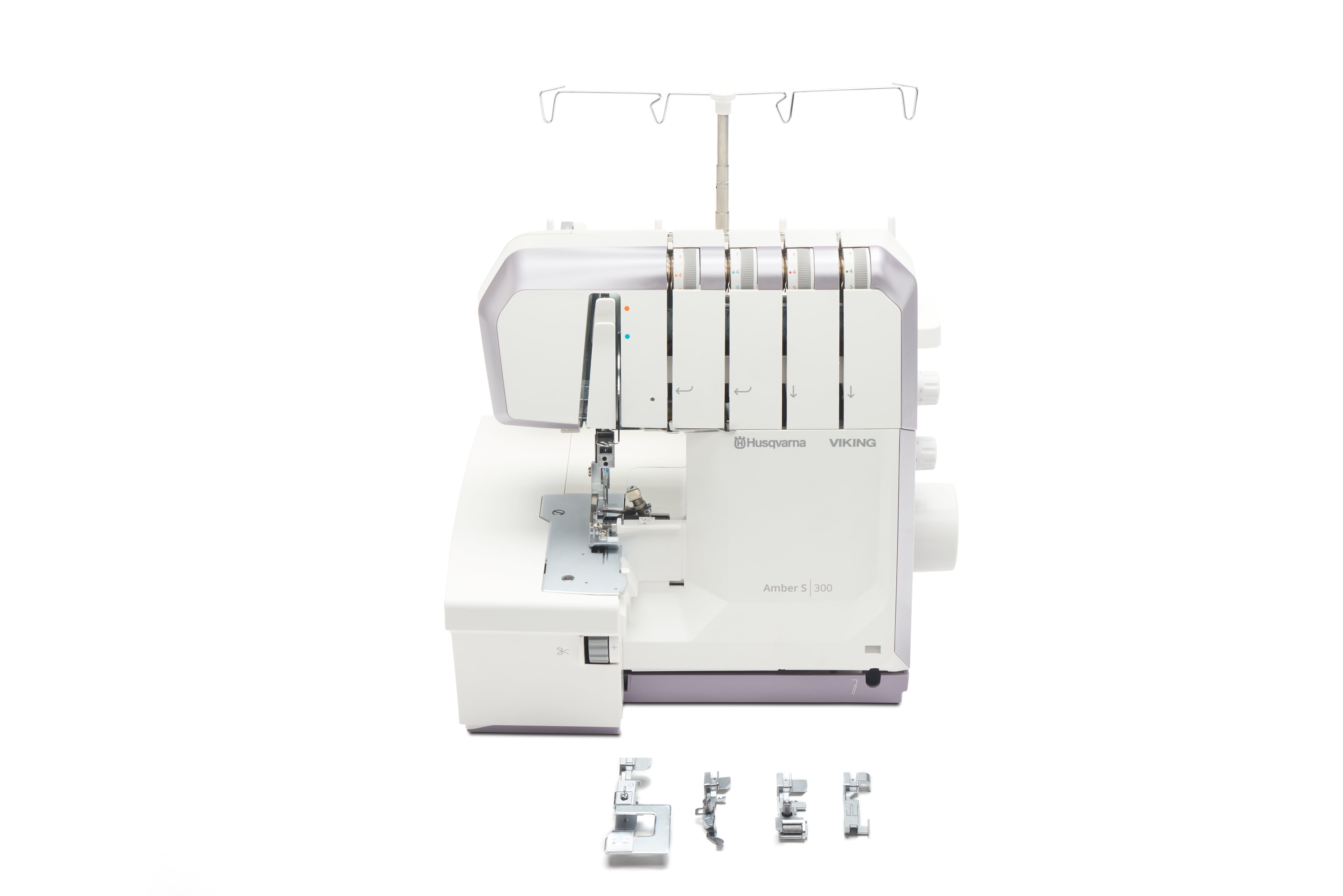 Husqvarna Viking Amber S|300 OverLock Serger Machine Feet