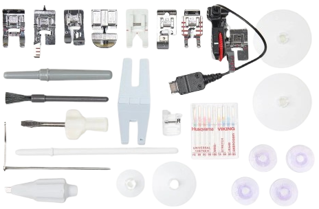 Husqvarna Viking Designer Topaz 65 Sewing and Embroidery Machine Accessories