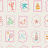 Fabric Art Gallery Cream Summer Tokens Island Life by the Quarter Yard ISL-35509
