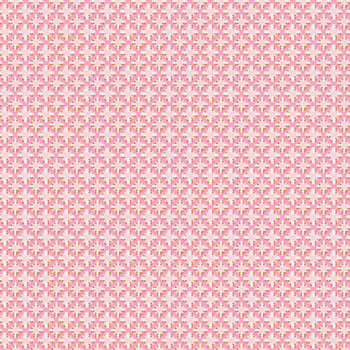 Fabric Art Gallery Pink Summer Rattan Island Life by the Quarter Yard ISL-35510