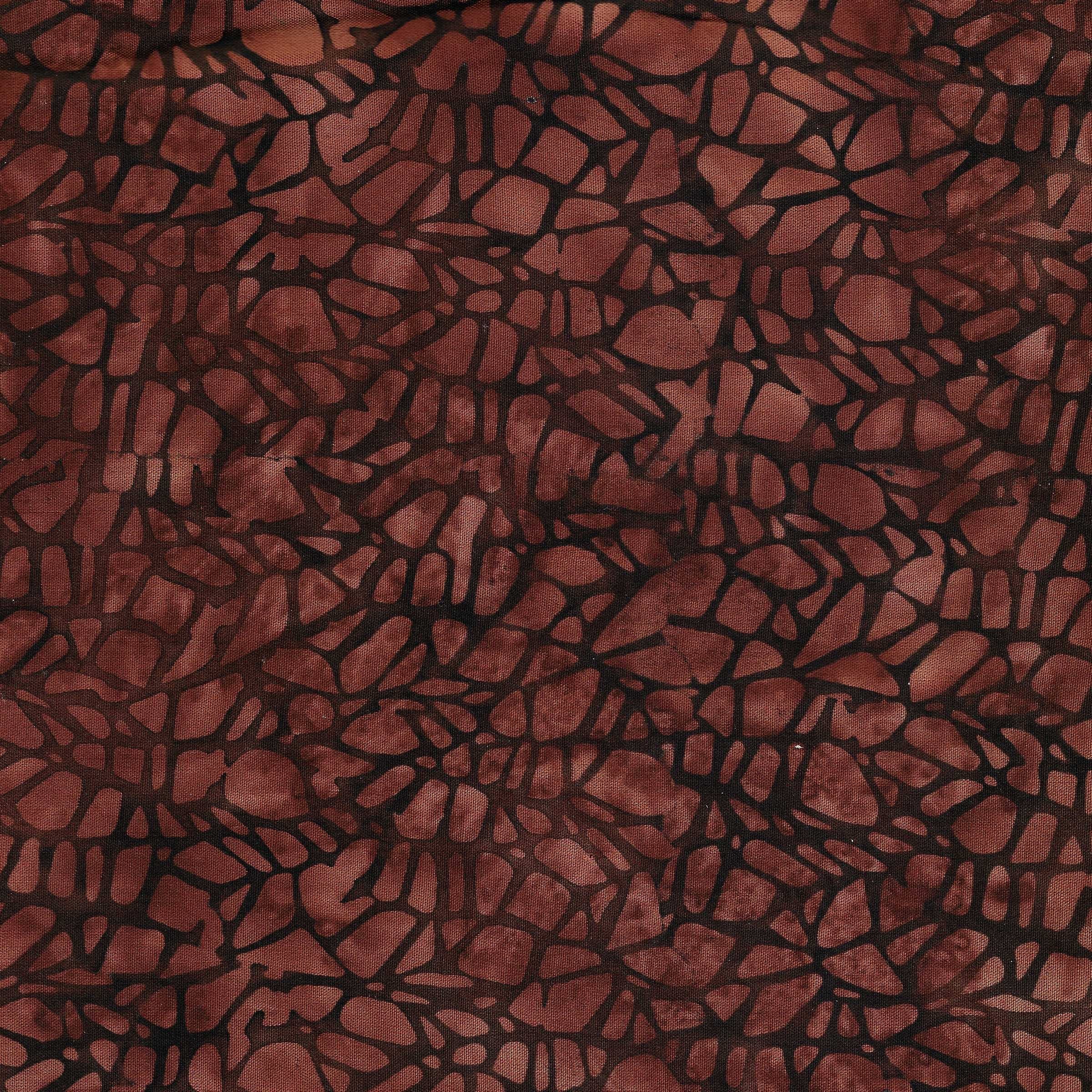 Fabric Lumin Brown Black Iced Coffee Fall 2025 in Rayon Island Batiks by the Quarter Yard 43492