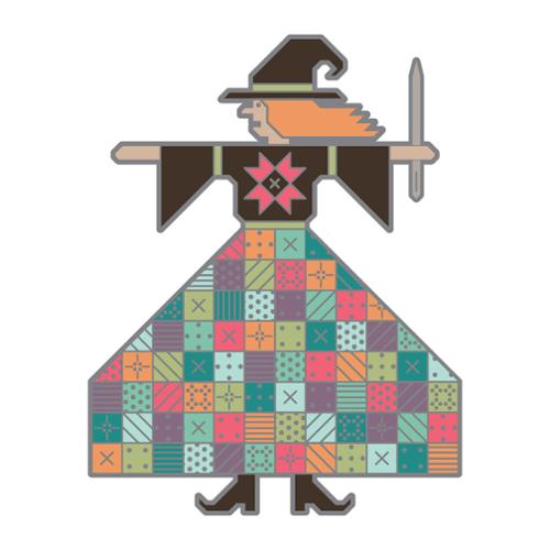 It's Sew Emma Lori Holt Quilted Witch Needle Minder ISE-844